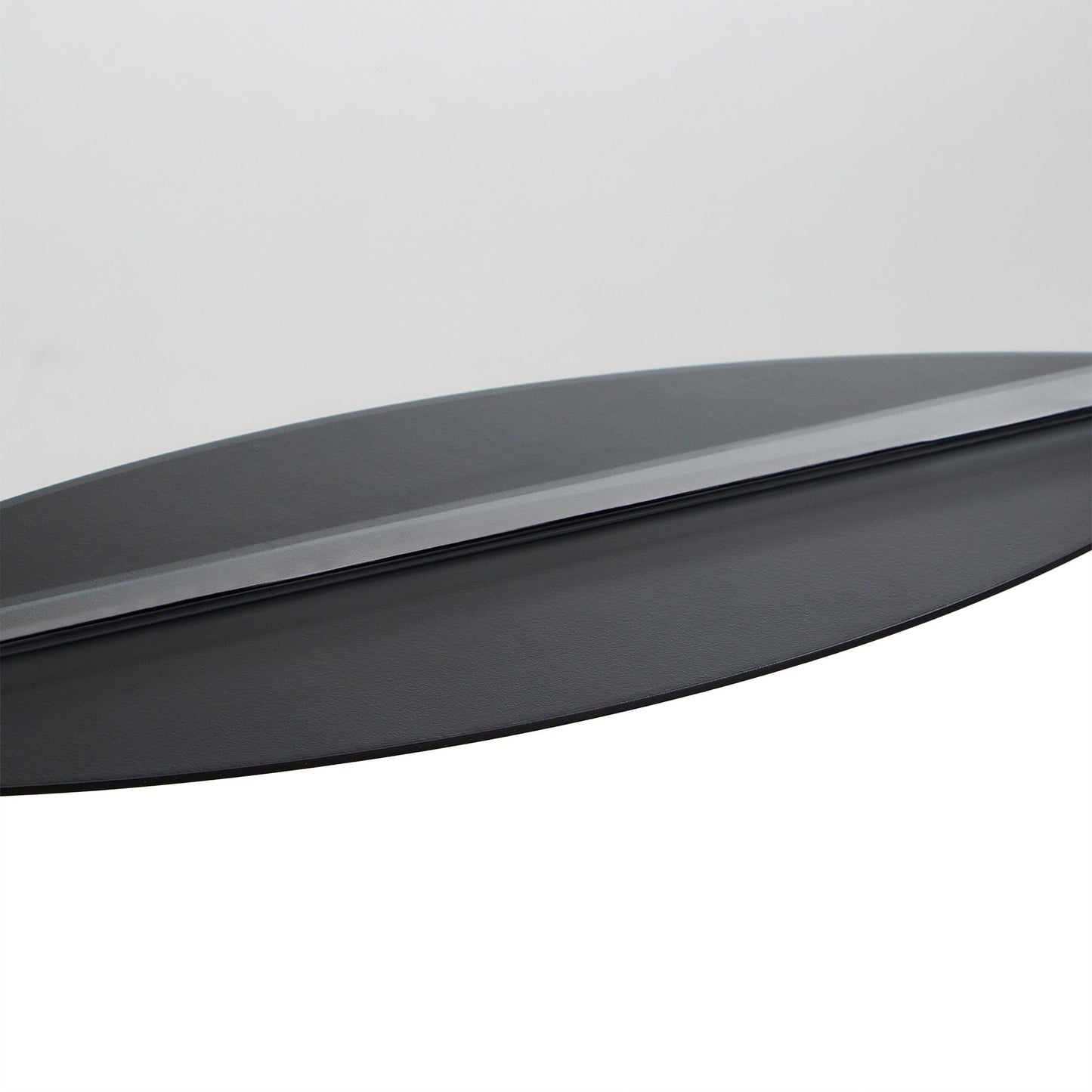 Miroir mural en métal à arche de Concord avec étagère de iNSPIRE Q Bold