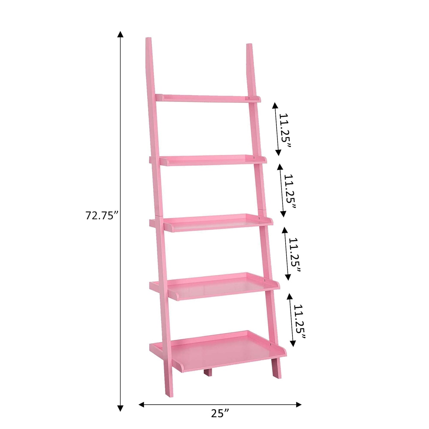 Échelle d'étagère pour bibliothèque American Heritage de Convenience Concepts