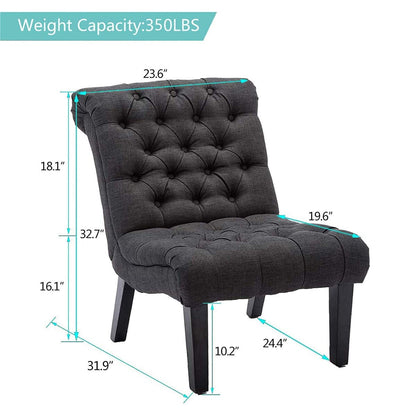 Chaise longue, canapé, fauteuil d'appoint recouvert de tissu pour chambre à coucher et salon.