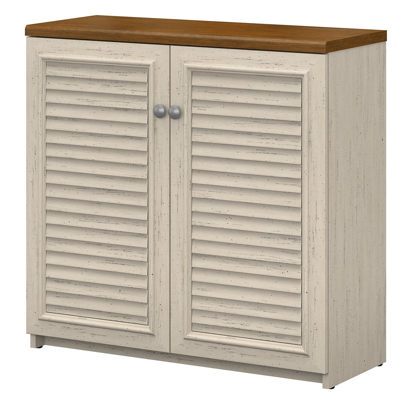 Armoire de rangement Fairview avec portes et étagères de Bush Furniture - 80,6 cm L x 32,4 cm l x 78 cm H