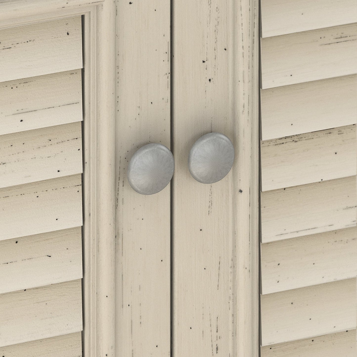 Armoire de rangement Fairview avec portes et étagères de Bush Furniture - 80,6 cm L x 32,4 cm l x 78 cm H