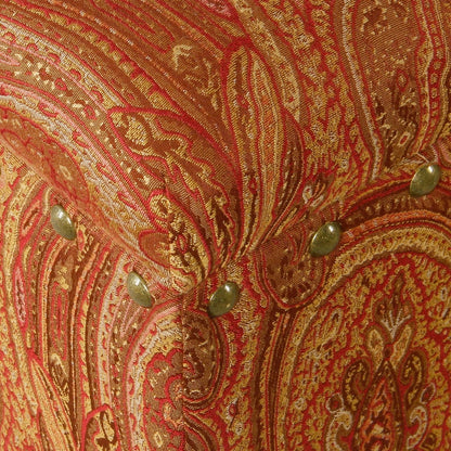 Banc de rangement capitonné Copper Grove Muscari avec garniture à clous décoratifs