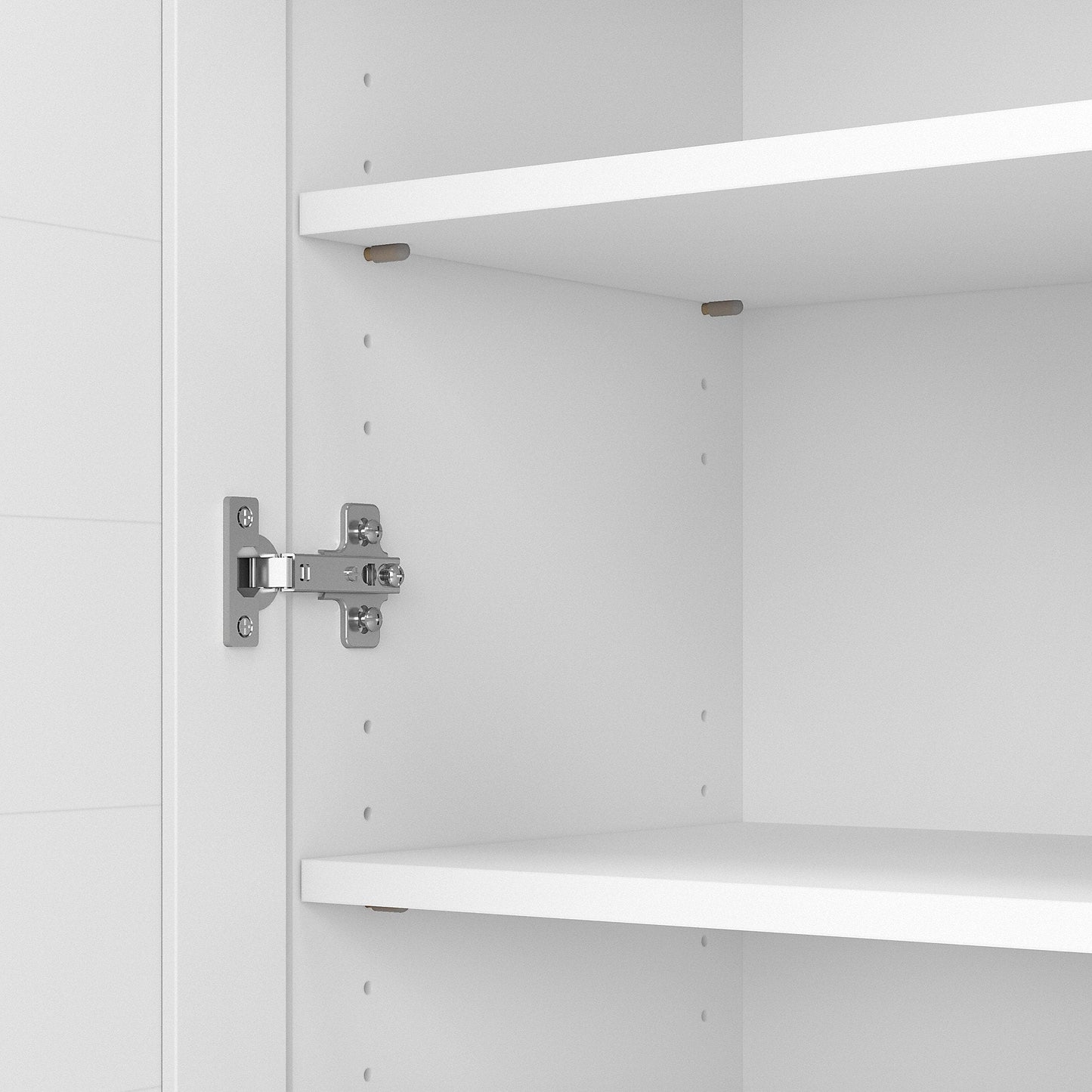 Armoire de rangement Fairview avec portes et étagères de Bush Furniture - 80,6 cm L x 32,4 cm l x 78 cm H