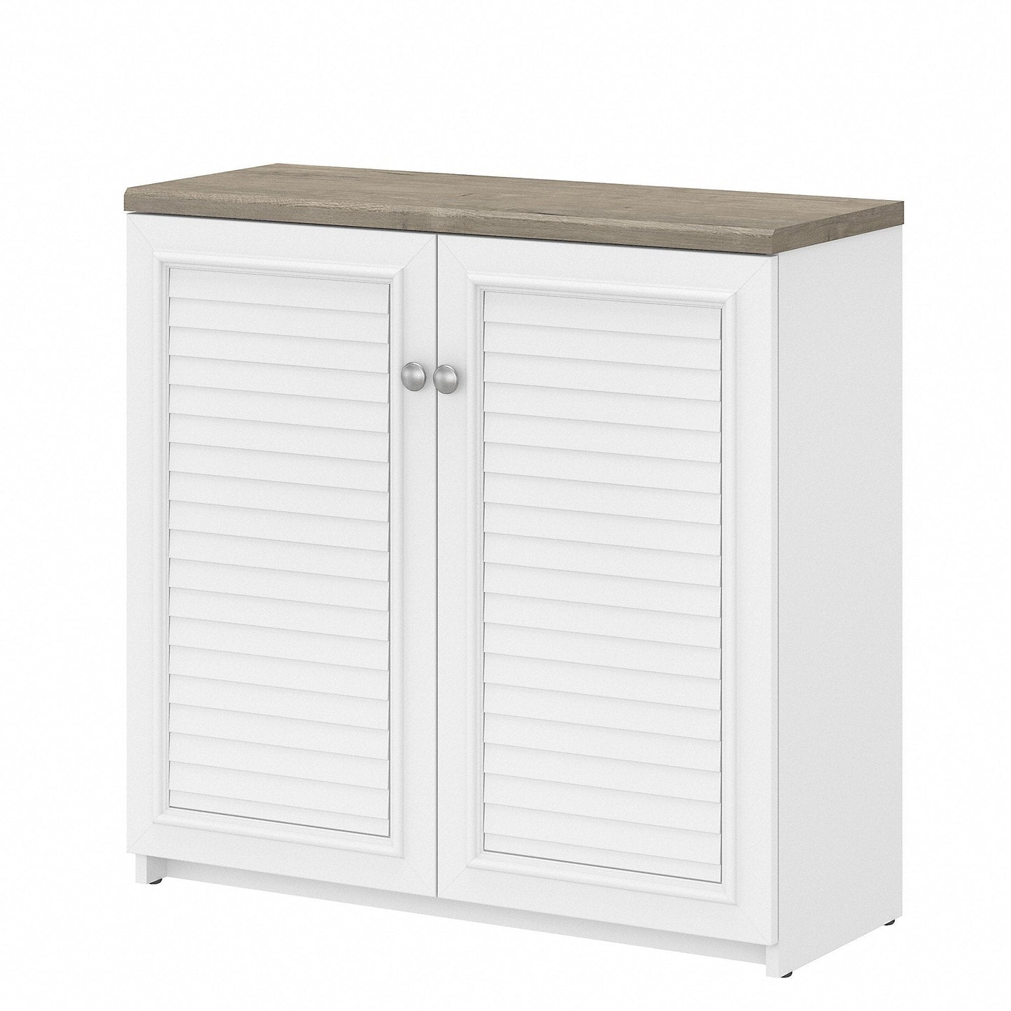Armoire de rangement Fairview avec portes et étagères de Bush Furniture - 80,6 cm L x 32,4 cm l x 78 cm H