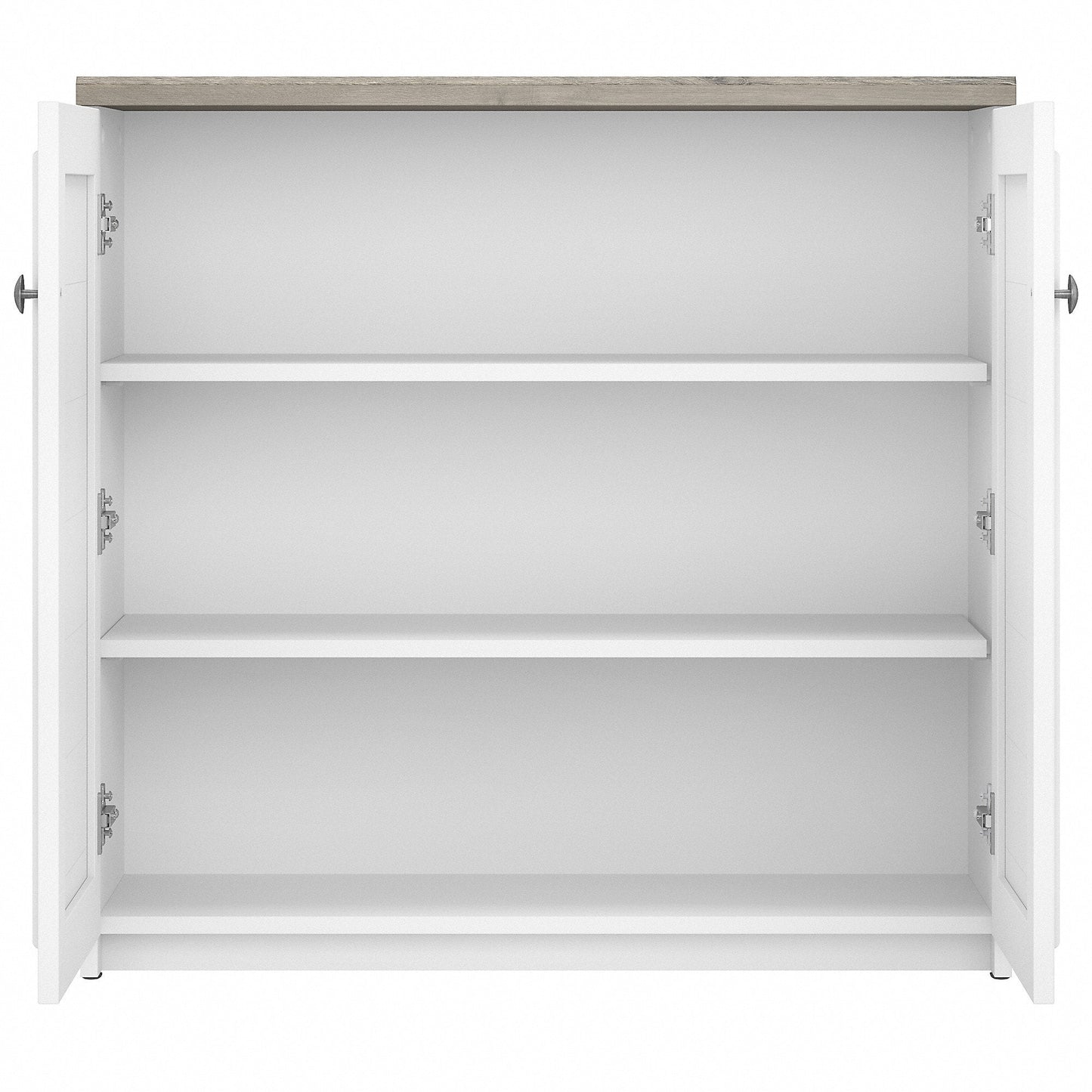Armoire de rangement Fairview avec portes et étagères de Bush Furniture - 80,6 cm L x 32,4 cm l x 78 cm H