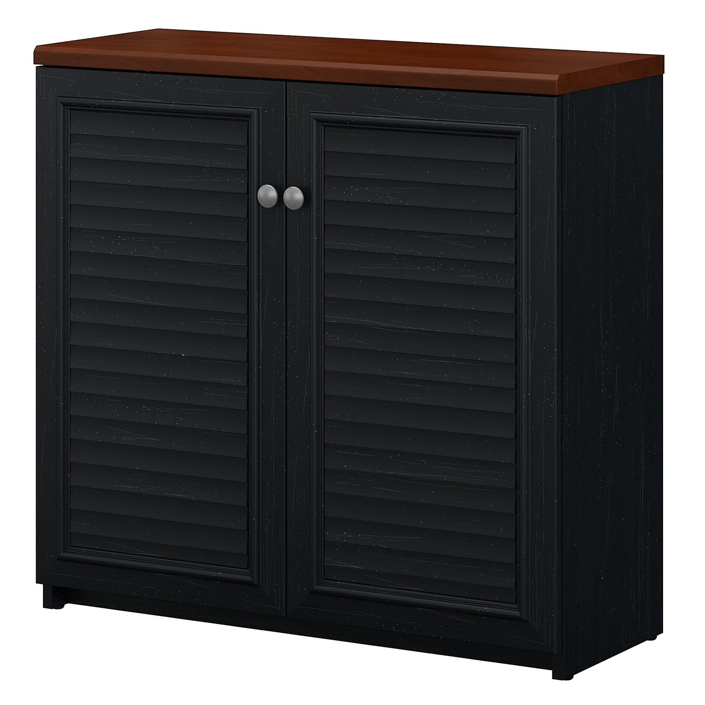 Armoire de rangement Fairview avec portes et étagères de Bush Furniture - 80,6 cm L x 32,4 cm l x 78 cm H