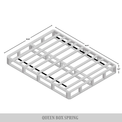 Sommier à lattes en bois massif de 8 pouces de CraftPorch