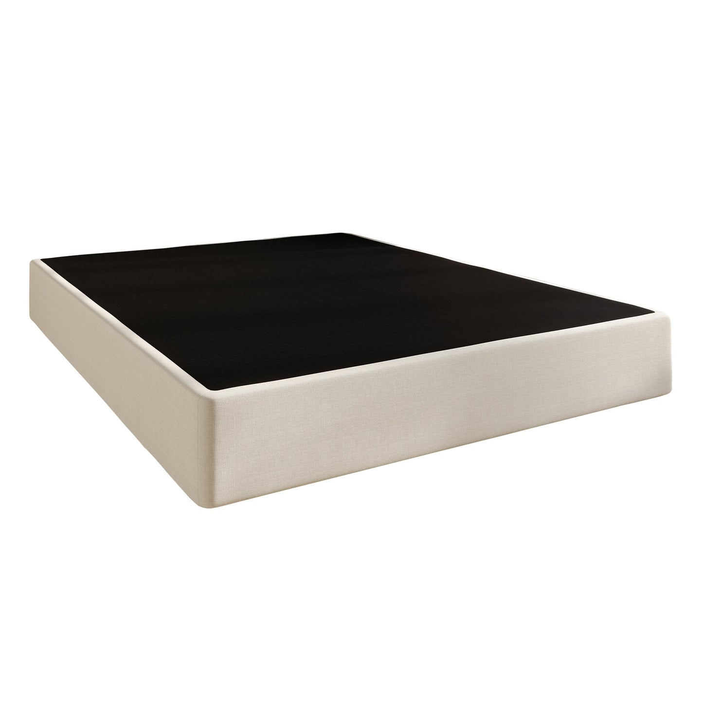 Sommier à ressorts à cadre métallique CraftPorch recouvert de lin