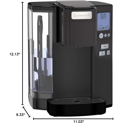 Machine à café pour une seule tasse Cuisinart, 72 oz, programmable, en acier