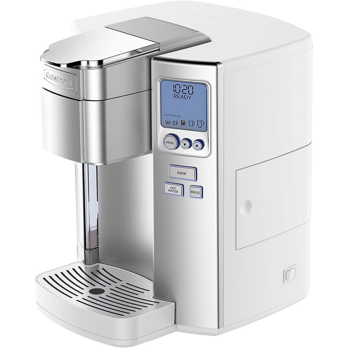 Machine à café pour une seule tasse Cuisinart, 72 oz, programmable, en acier