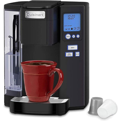 Machine à café pour une seule tasse Cuisinart, 72 oz, programmable, en acier