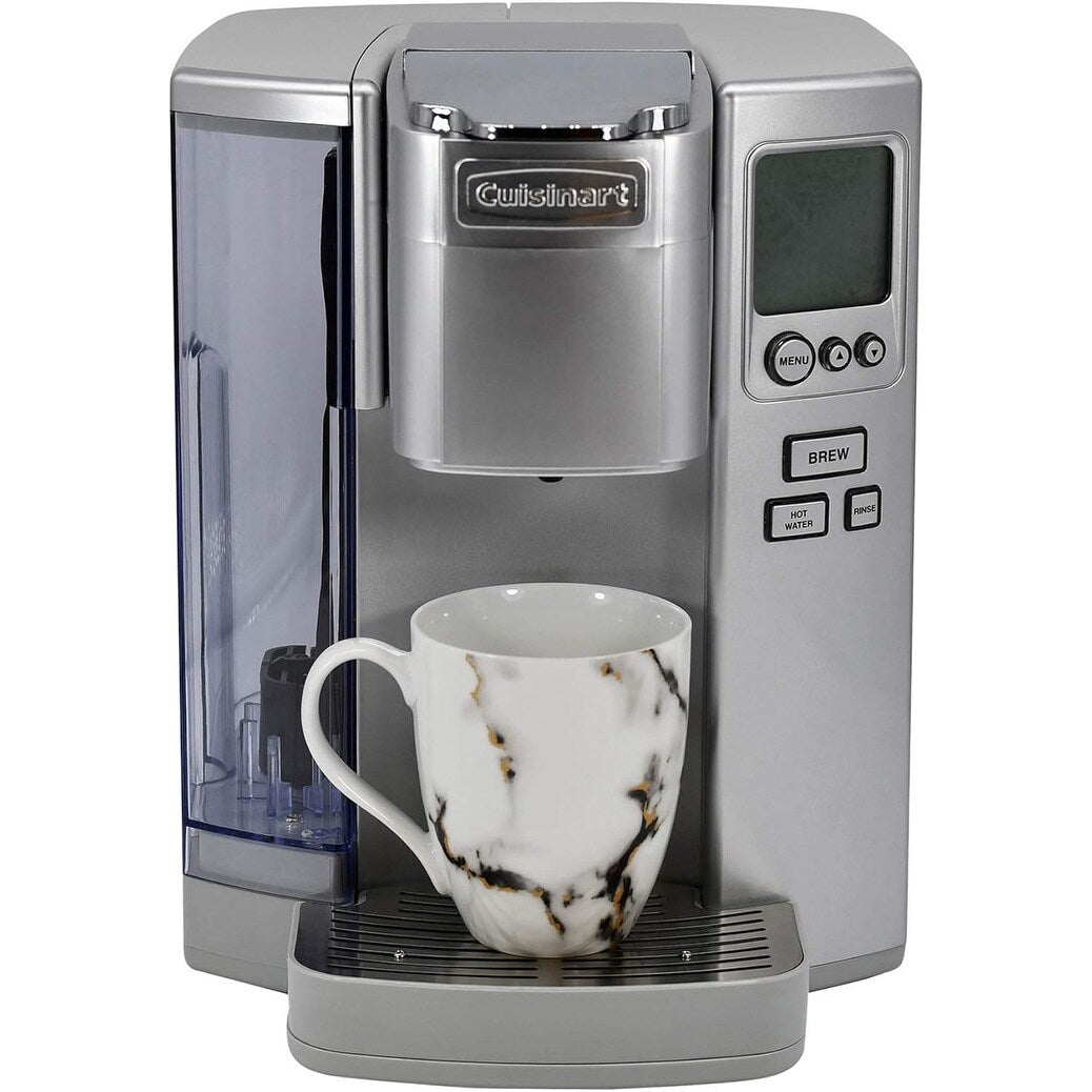 Machine à café pour une seule tasse Cuisinart, 72 oz, programmable, en acier