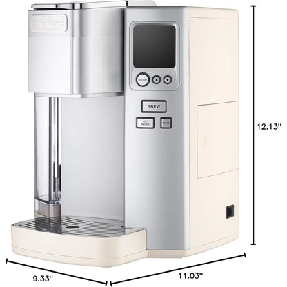 Machine à café pour une seule tasse Cuisinart, 72 oz, programmable, en acier