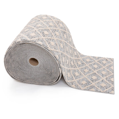 Tapis de couloir sur mesure Harlow Trellis, style moderne, pour escalier