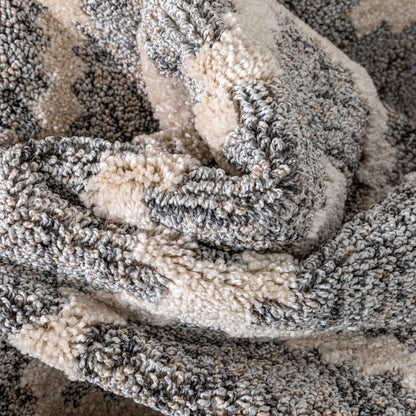 Tapis de couloir sur mesure Harlow Trellis, style moderne, pour escalier