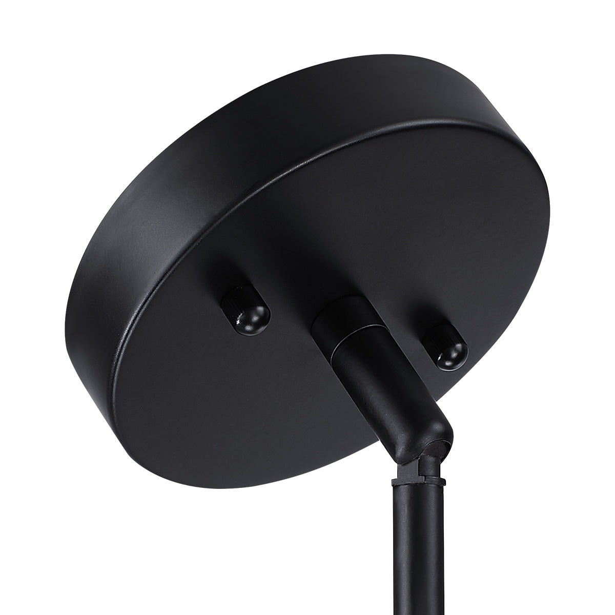 Luminaire suspendu à 4 lumières en rotin noir, modèle Cynthia - 56 cm de largeur