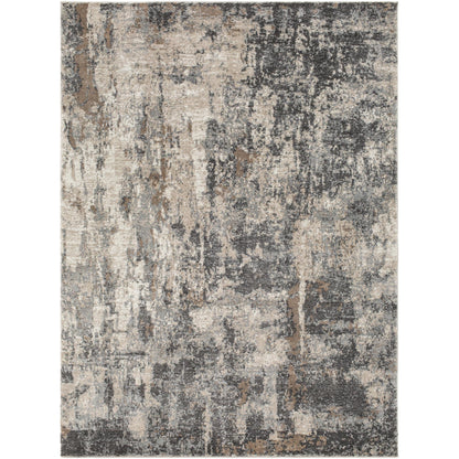 Tapis abstrait moderne Dan
