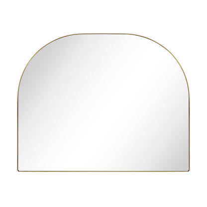 TEHOME Dezerae Grand miroir à arche pour cheminée, 102 cm L x 81 cm H