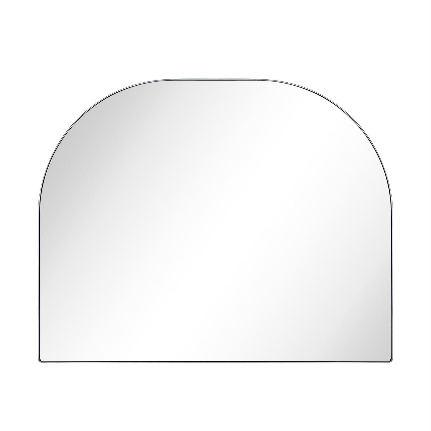 TEHOME Dezerae Grand miroir à arche pour cheminée, 102 cm L x 81 cm H