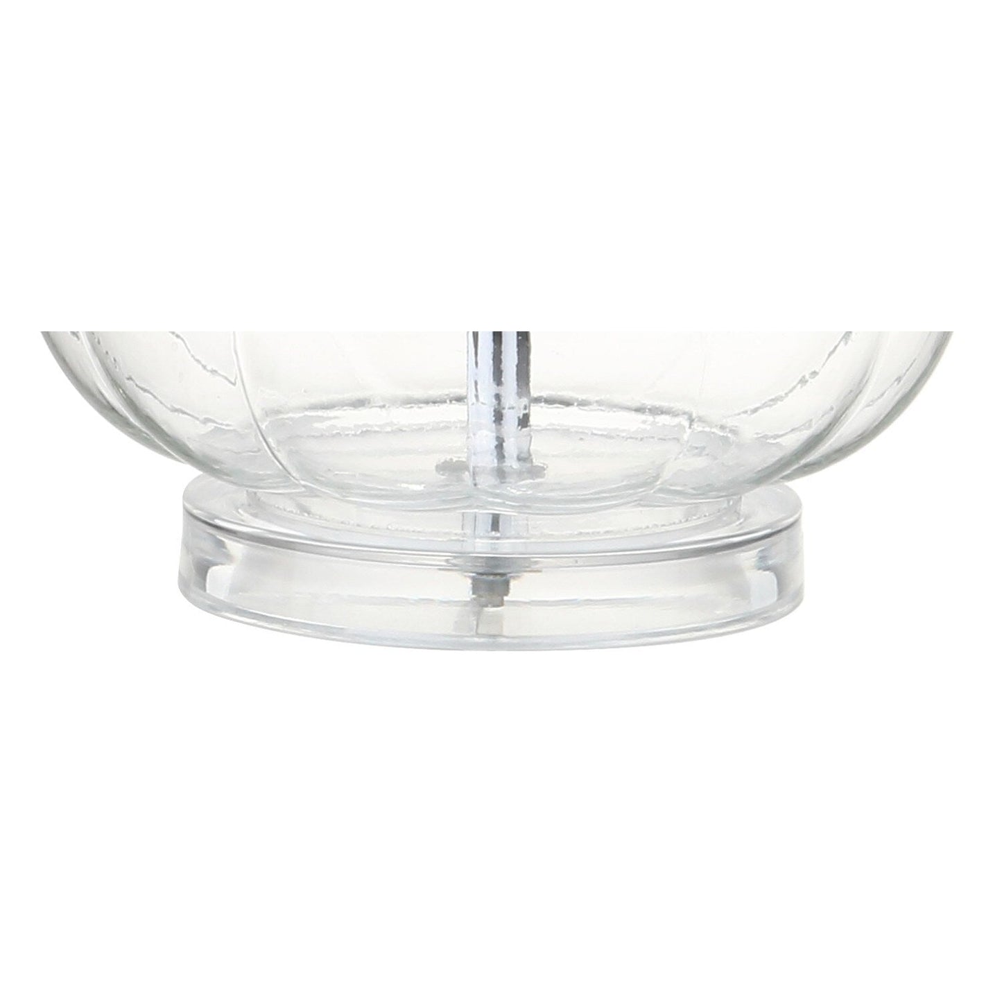 Lampe de table LED en verre en forme de goutte d'eau Diamante 28.5, rose (lot de 2) par JONATHAN Y