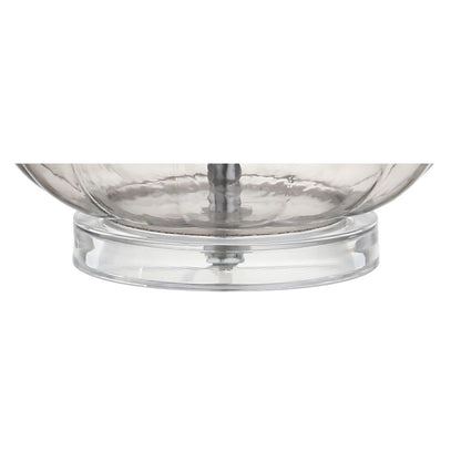 Lampe de table LED en verre en forme de goutte d'eau Diamante 28.5, rose (lot de 2) par JONATHAN Y