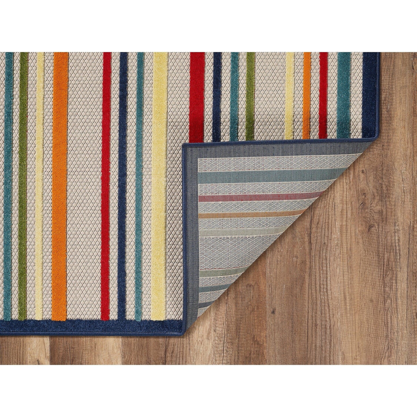 Domani Napa Summer Stripe Indoor/ Outdoor Rug