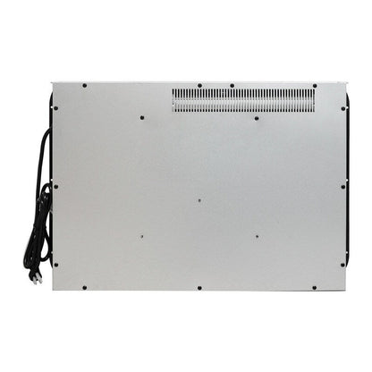 Insert de cheminée électrique avec chauffage réglable, luminosité réglable, minuterie et protection contre la surchauffe, 1400 W, homologué CSA