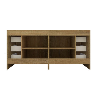 Meuble-lavabo Eliza de 72 pouces à poser au sol avec double lavabo