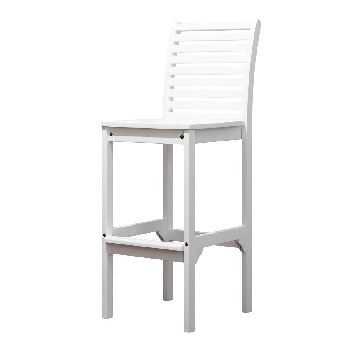 Emilio Wood Bar Table and Chair Dining Set