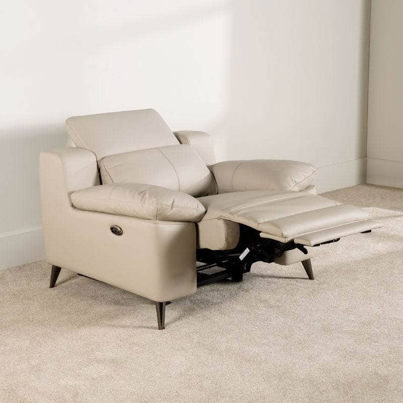 Empoli Power Reclining Armchair - Taupe