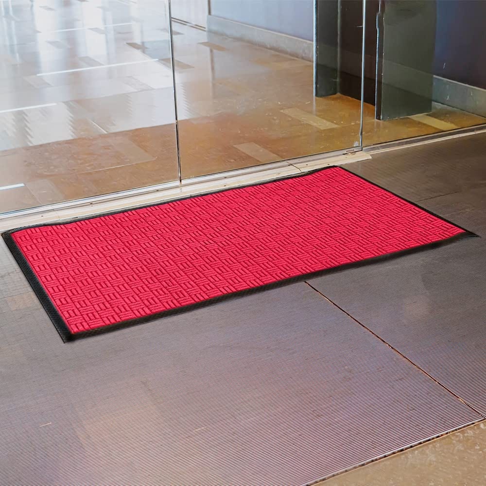 Envelor Door Mat Indoor Outdoor Low Profile Commercial Entryway Rug