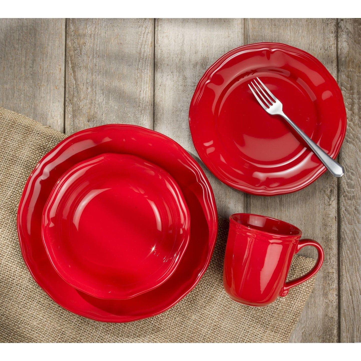 Euro Ceramica Siena 16 Piece Dinnerware Set