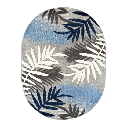 Evora Palm Frond Indoor/Outdoor Area Rug