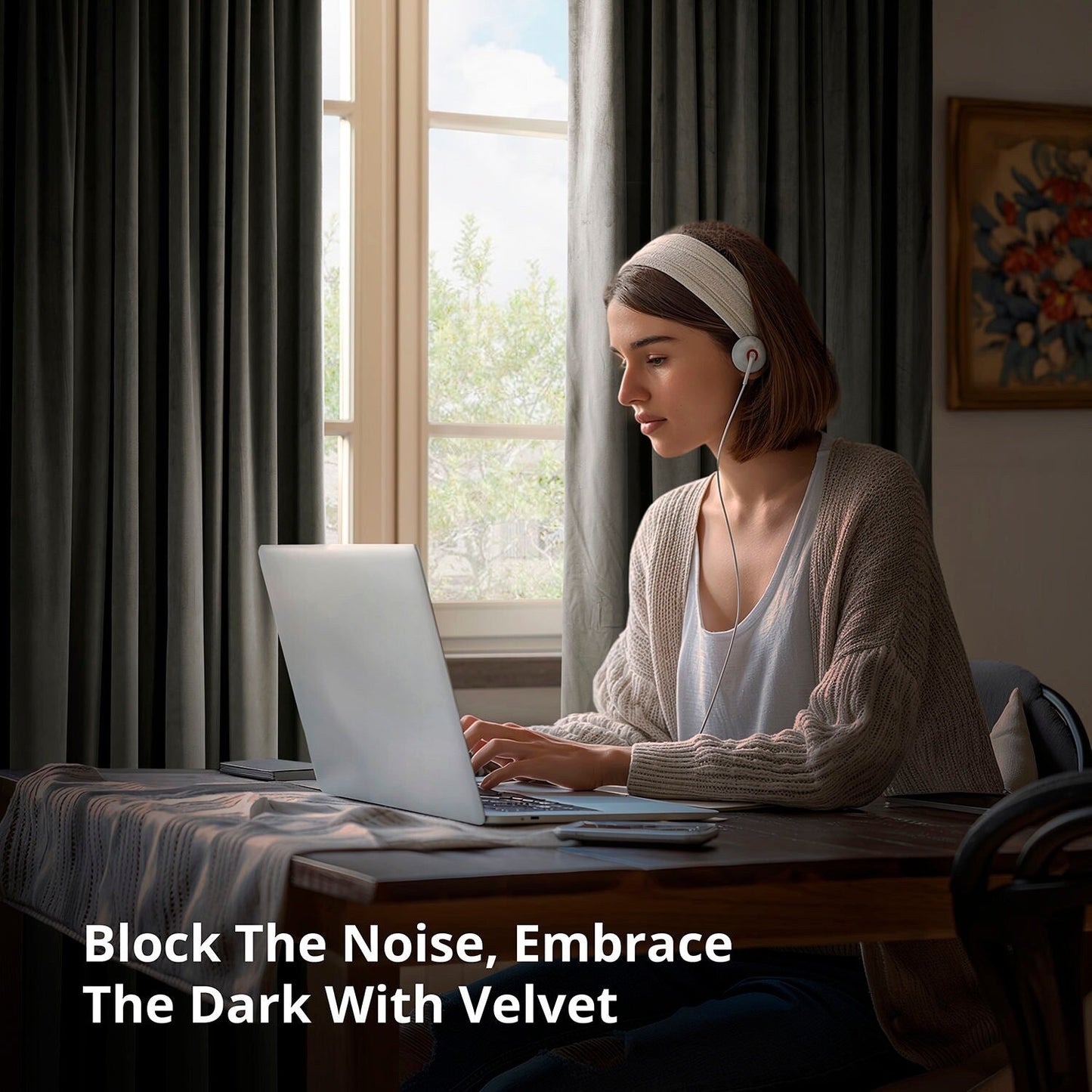 Exclusive Fabrics Signature Extra Wide Blackout Velvet Curtains (1 Panel) - Luxurious Blackout Drapes