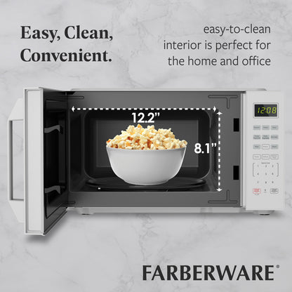 Four à micro-ondes compact de 700 watts de Farberware