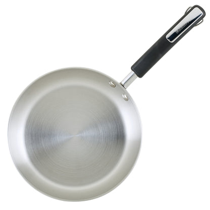 Ensemble de casseroles et poêles en acier inoxydable Brilliance de Farberware, 10 pièces