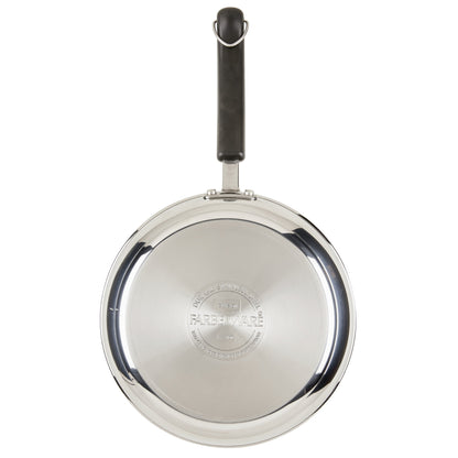 Ensemble de casseroles et poêles en acier inoxydable Brilliance de Farberware, 10 pièces