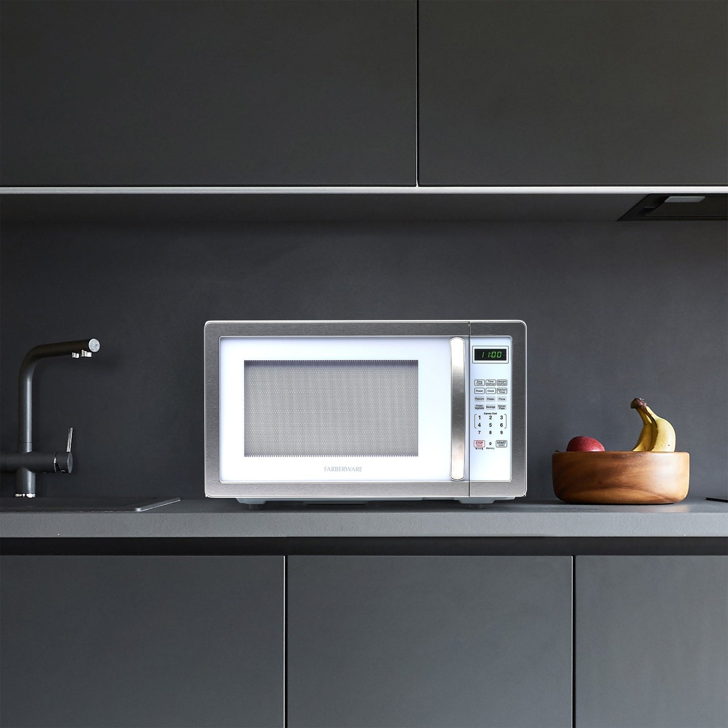 Four à micro-ondes Farberware Classic de 1,1 pi³ et de 1000 watts