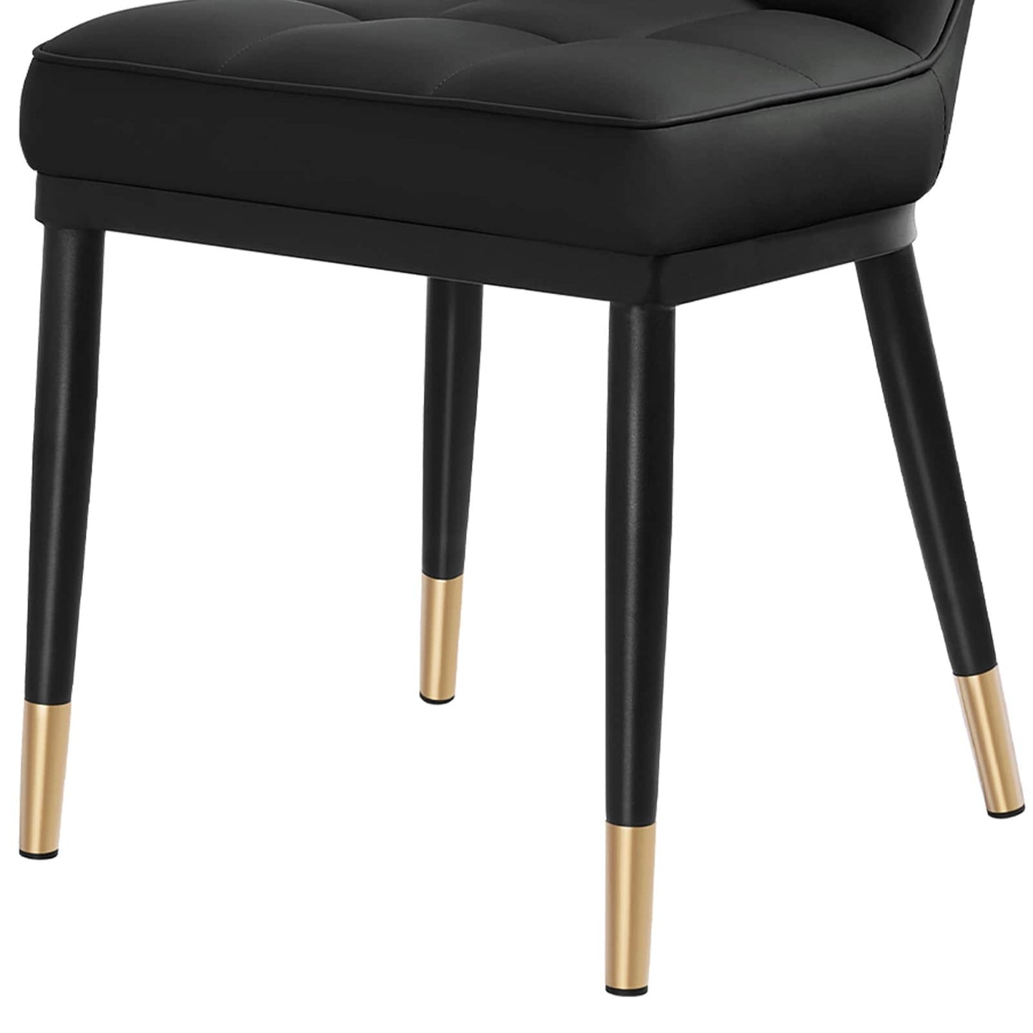 Lot de 2/4 chaises de salle à manger recouvertes de simili cuir