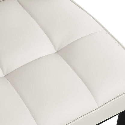 Lot de 2/4 chaises de salle à manger recouvertes de simili cuir