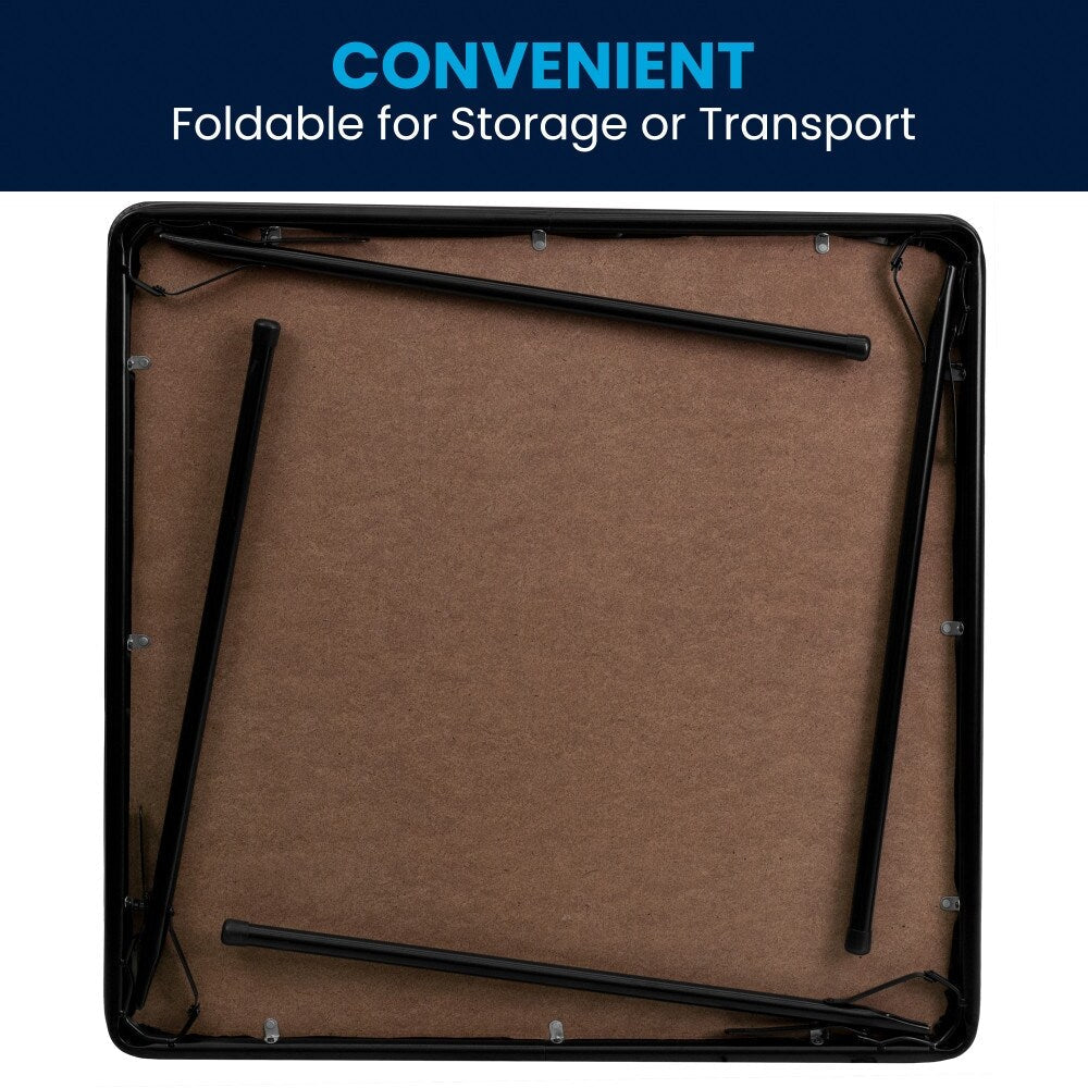 Foldable Vinyl Card Table