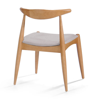 Chaises de salle à manger Francie, style moderne du milieu du siècle (lot de 2) par Christopher Knight Home - 52,1 cm L x 51,4 cm l x 75,2 cm h