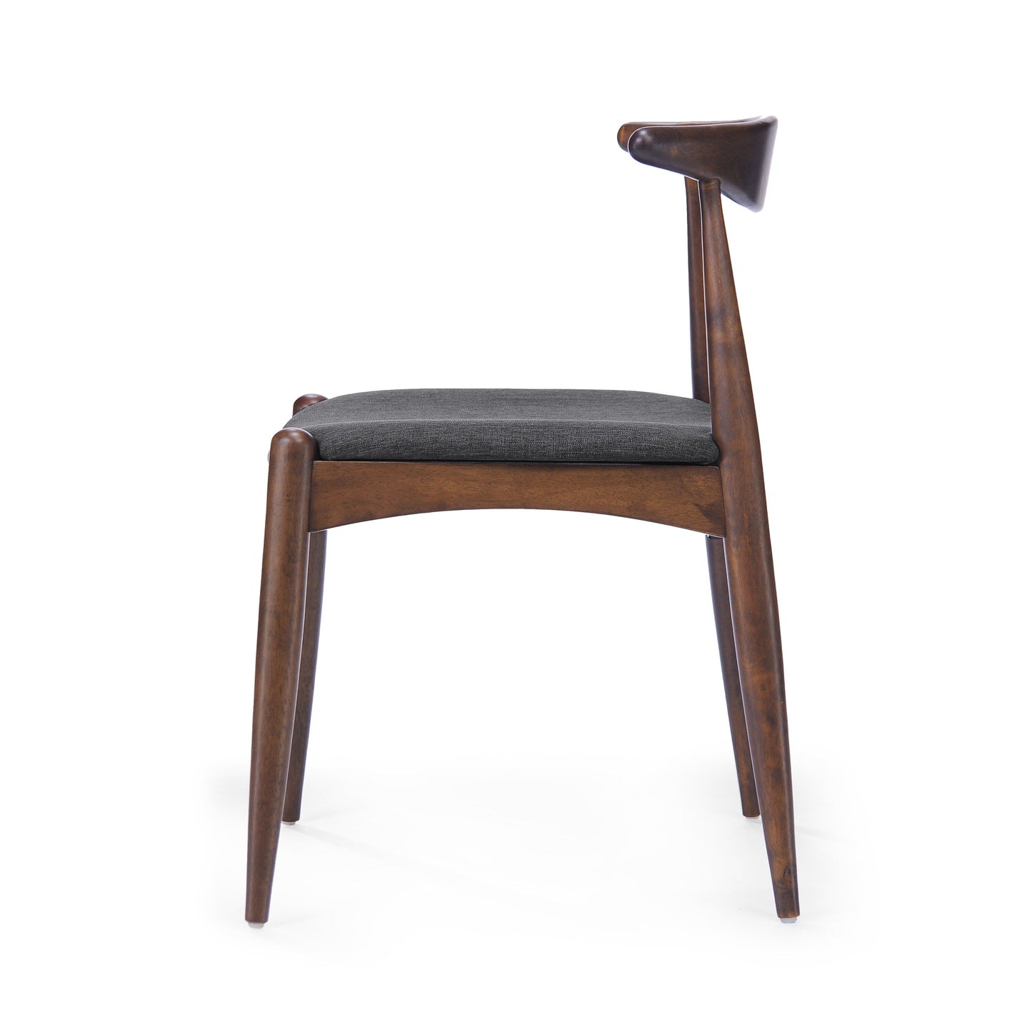 Chaises de salle à manger Francie, style moderne du milieu du siècle (lot de 2) par Christopher Knight Home - 52,1 cm L x 51,4 cm l x 75,2 cm h