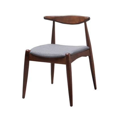Chaises de salle à manger Francie, style moderne du milieu du siècle (lot de 2) par Christopher Knight Home - 52,1 cm L x 51,4 cm l x 75,2 cm h