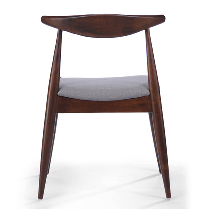 Chaises de salle à manger Francie, style moderne du milieu du siècle (lot de 2) par Christopher Knight Home - 52,1 cm L x 51,4 cm l x 75,2 cm h