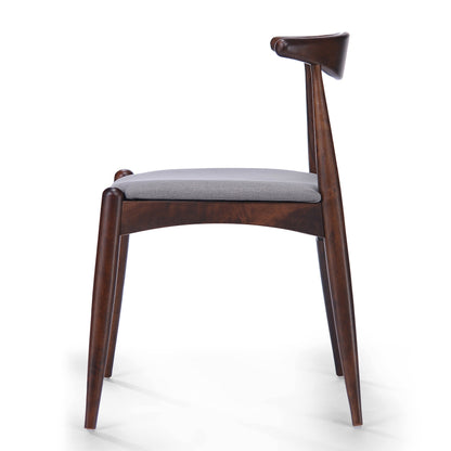 Chaises de salle à manger Francie, style moderne du milieu du siècle (lot de 2) par Christopher Knight Home - 52,1 cm L x 51,4 cm l x 75,2 cm h