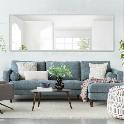 Grand miroir mural, miroir pleine longueur, miroir pour voir tout le corps.