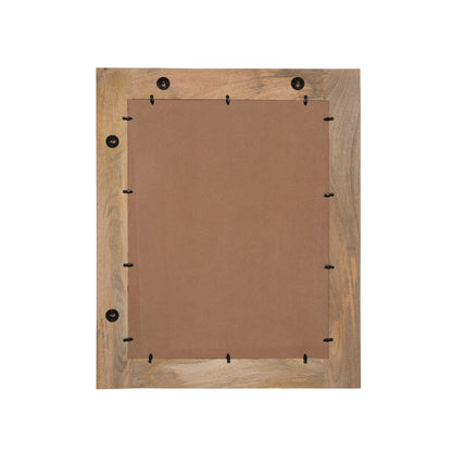 Carina Miroir mural en bois massif naturel rustique de Furniture of America