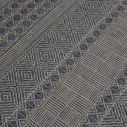 Geometric Bohemian Indoor/Outdoor Area Rug