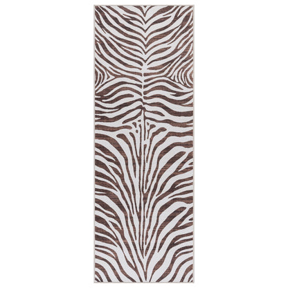 Gertmenian Crystal Print Washable Digital Printed Flat Pile Polyester Slip Resistant Area Rug Collection